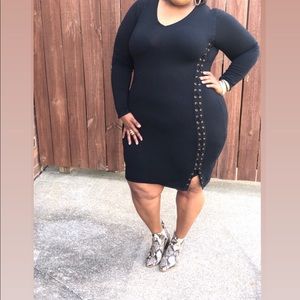 Women’s Black Sweater Dress